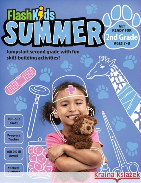 Flash Kids Summer: 2nd Grade  9781411480650 Sterling Juvenile - książka