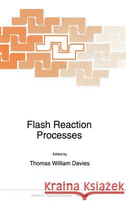 Flash Reaction Processes T. W. Davies Thomas William Davies 9780792333234 Kluwer Academic Publishers - książka