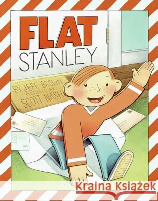 Flat Stanley Jeff Brown Scott Nash 9780061129049 HarperCollins Publishers - książka