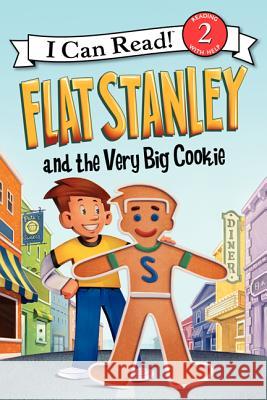 Flat Stanley and the Very Big Cookie Jeff Brown Macky Pamintuan 9780062189783 HarperCollins Publishers - książka