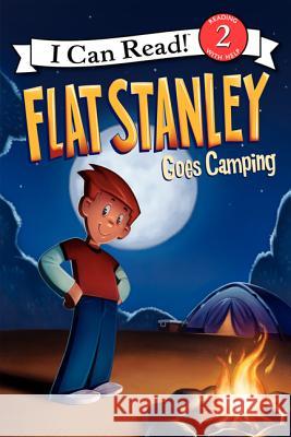 Flat Stanley Goes Camping Jeff Brown Macky Pamintuan 9780061430152 HarperCollins - książka
