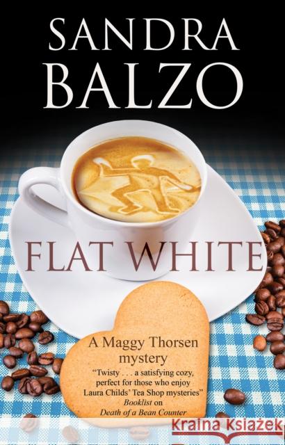 Flat White Sandra Balzo 9780727890573 Canongate Books - książka