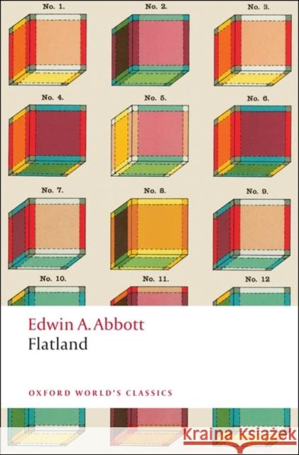 Flatland: A Romance of Many Dimensions Edwin A Abbott 9780199537501 Oxford University Press - książka