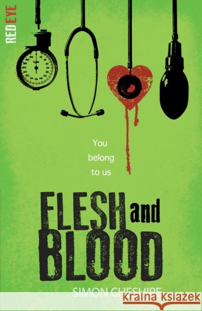 Flesh and Blood Simon Cheshire 9781847154569 Little Tiger Press Group - książka