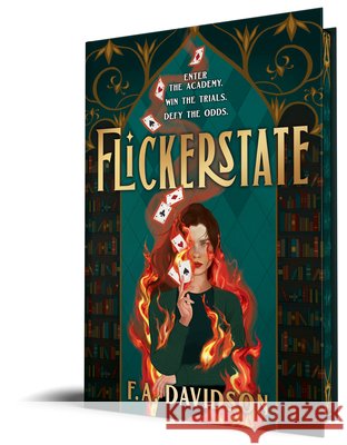 Flickerstate F. A. Davidson 9781464266195 Sourcebooks Fire - książka