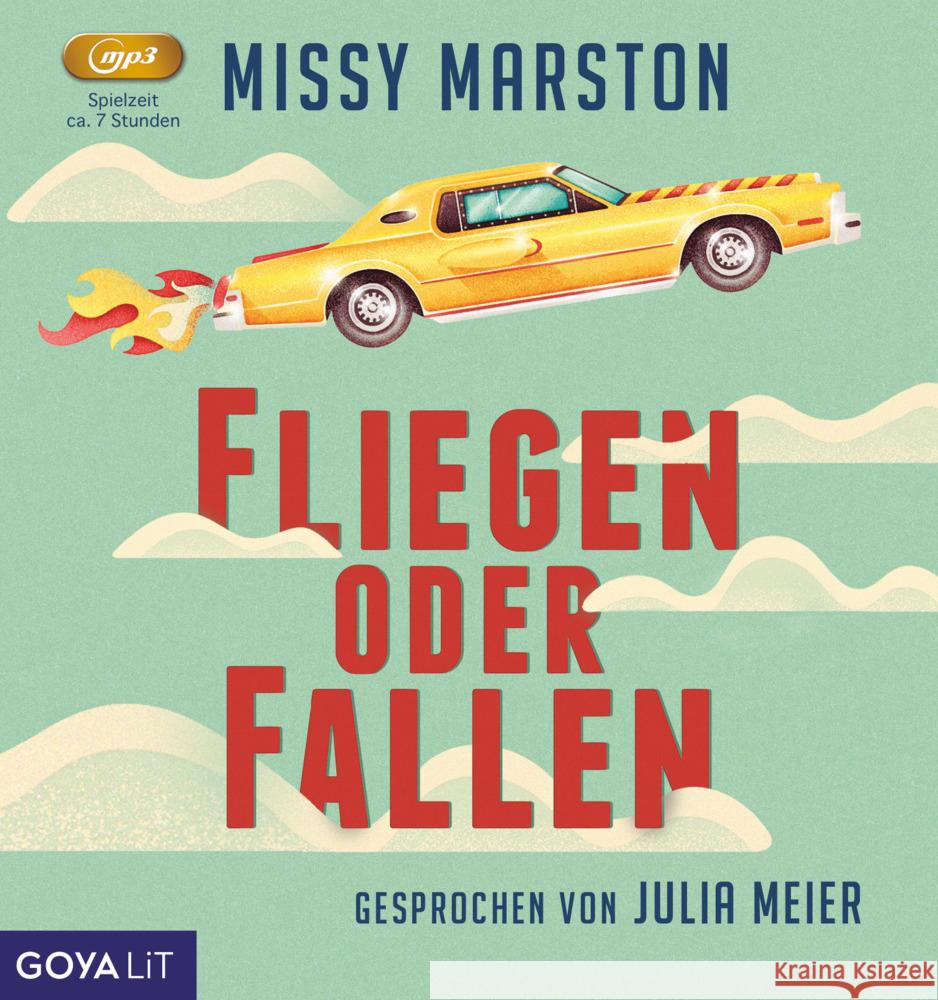 Fliegen oder fallen, Audio-CD, MP3 Marston, Missy 9783833745454 GOYALiT - książka