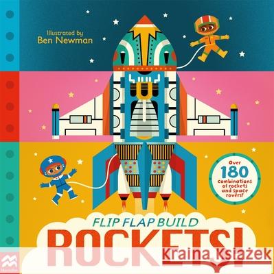 Flip, Flap, Build: Rockets Macmillan Children's Books 9781035025336 Pan Macmillan - książka