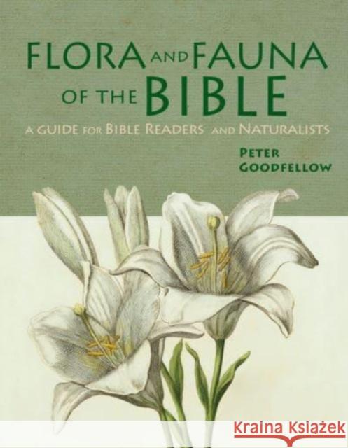 Flora & Fauna of the Bible Peter Goodfellow 9781913679552 John Beaufoy Publishing Ltd - książka