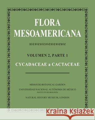 Flora Mesoamericana: Volumen 2, Parte 1: Cycadaceae a Cactaceae Carmen Ullo H?ctor M. Hern?ndez Fred R. Barrie 9781935641322 Missouri Botanical Garden Press - książka