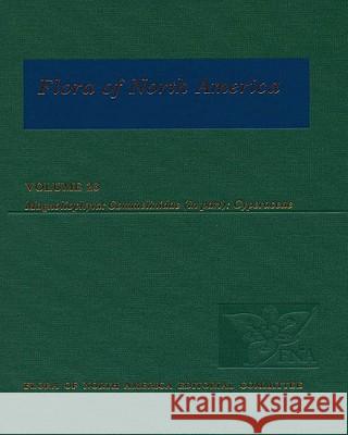 Flora of North America: North of Mexico; Volume 23: Magnoliophyta: Commelinidae (in Part): Cyperaceae Flora of North America Editorial Committ 9780195152074 Oxford University Press - książka