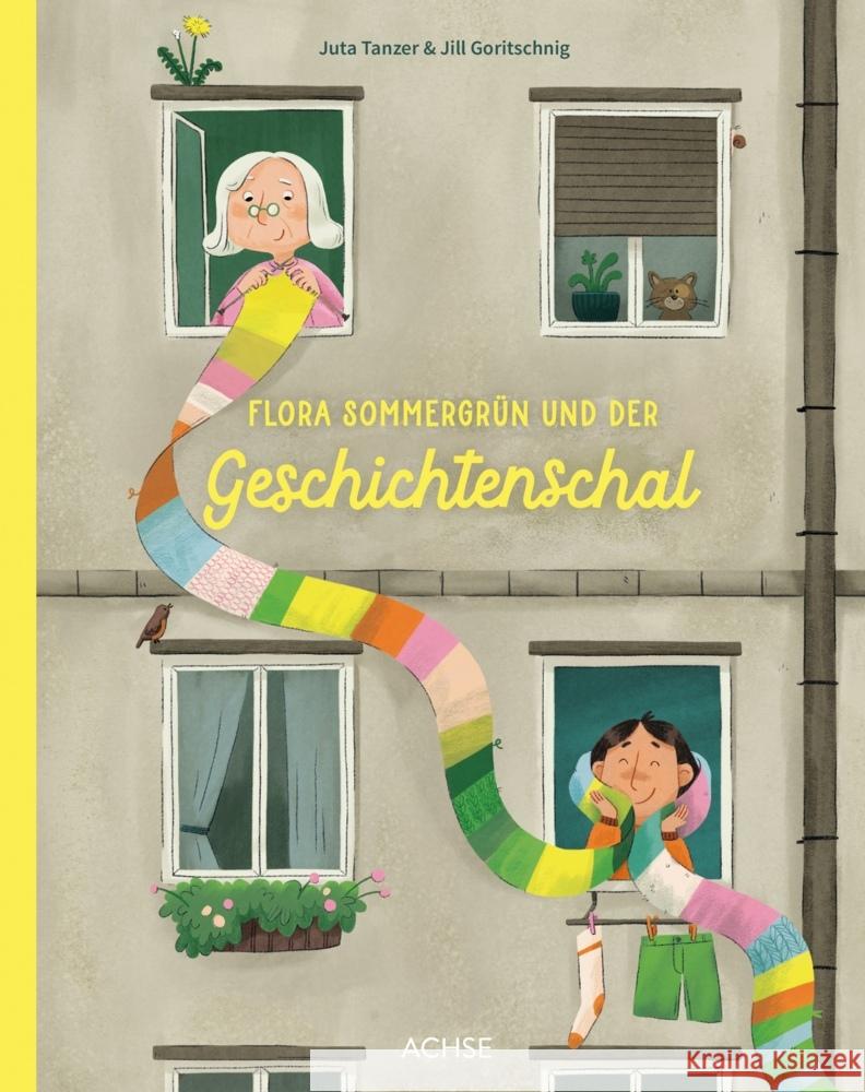 Flora Sommergrün und der Geschichtenschal Tanzer, Juta 9783903408326 Achse, Wien - książka