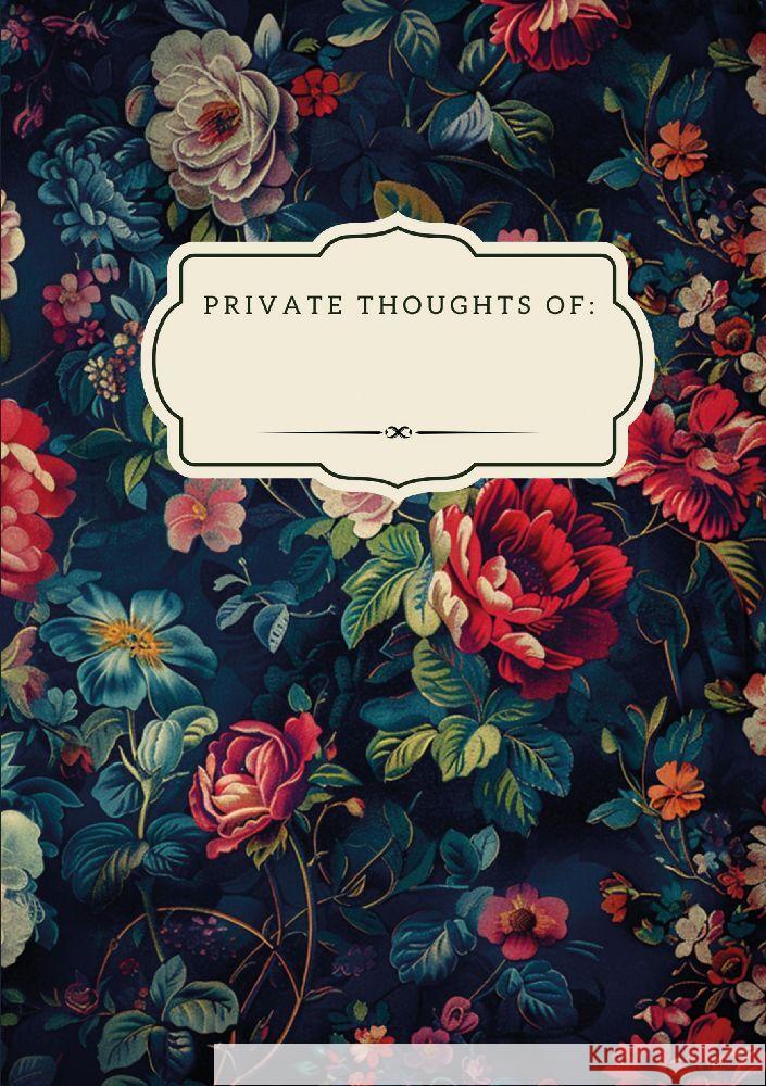 Florales Notizbuch Venetia, Viola 9783384169747 Infinity Gaze Studios - książka