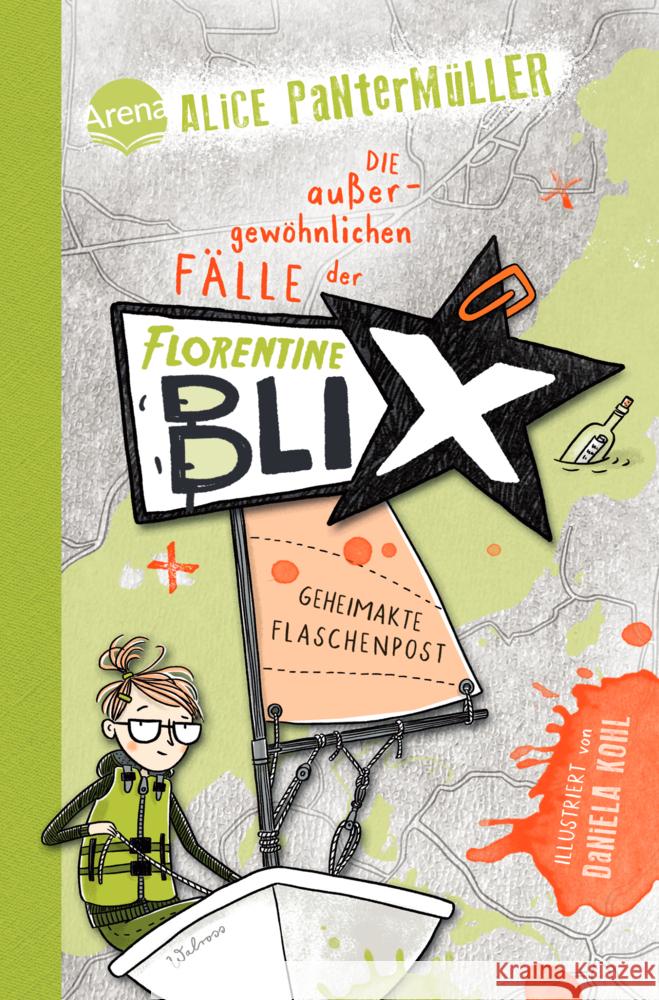 Florentine Blix (2). Geheimakte Flaschenpost Pantermüller, Alice 9783401605791 Arena - książka