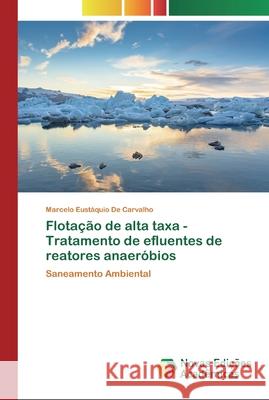 Flotação de alta taxa - Tratamento de efluentes de reatores anaeróbios de Carvalho, Marcelo Eustáquio 9786200805904 Novas Edicioes Academicas - książka