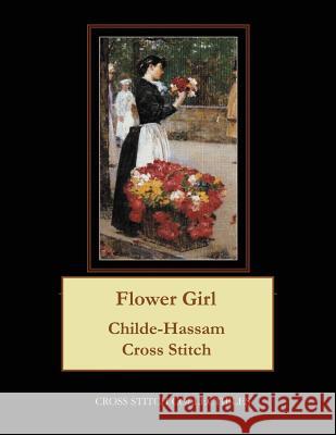 Flower Girl: Childe-Hassam Cross Stitch Pattern Cross Stitch Collectibles Kathleen George 9781719052535 Createspace Independent Publishing Platform - książka