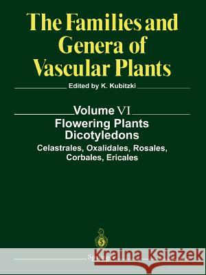 Flowering Plants. Dicotyledons: Celastrales, Oxalidales, Rosales, Cornales, Ericales Kubitzki, Klaus 9783642057144 Not Avail - książka