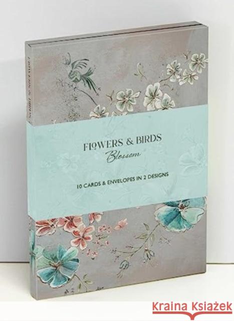 Flowers & Birds Blossom Wallet Notecards CICO Books 9781800653283 Ryland, Peters & Small Ltd - książka