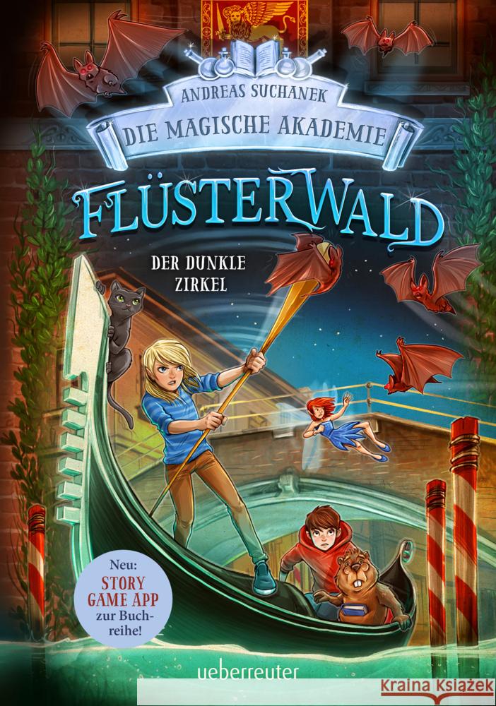 Flüsterwald - Die magische Akademie. Der dunkle Zirkel (Flüsterwald, Bd. III-2) Suchanek, Andreas 9783764152802 Ueberreuter - książka