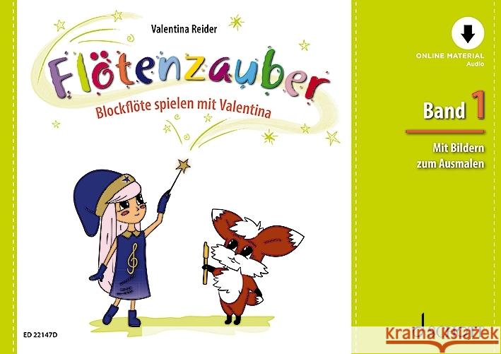 Flötenzauber Reider, Valentina 9783795725679 Schott Music, Mainz - książka