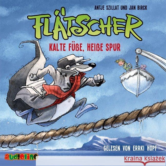 Flätscher - Kalte Füße, heiße Spur, 1 Audio-CD Szillat, Antje 9783867373562 Audiolino - książka