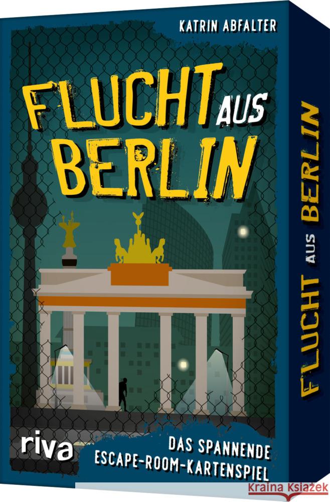 Flucht aus Berlin (Spiel) Abfalter, Katrin 9783742316851 riva Verlag - książka