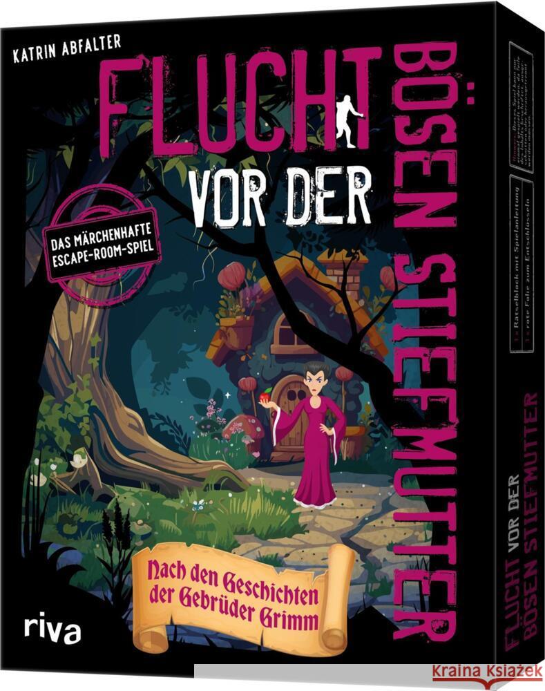 Flucht vor der bösen Stiefmutter Abfalter, Katrin 9783742328151 riva Verlag - książka