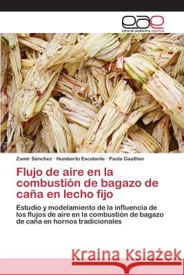 Flujo de aire en la combustión de bagazo de caña en lecho fijo Sánchez Zamir 9783659097478 Editorial Academica Espanola - książka