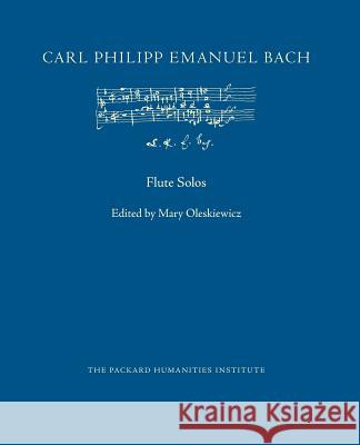 Flute Solos Mary Oleskiewicz Carl Philipp Emanuel Bach 9781726626408 Independently Published - książka