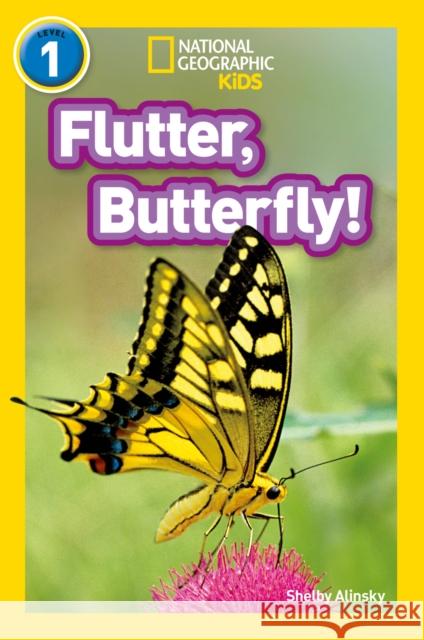 Flutter, Butterfly!: Level 1 National Geographic Kids 9780008266493 HarperCollins Publishers - książka