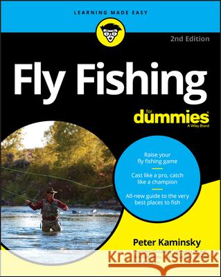 Fly Fishing For Dummies Peter Kaminsky 9781119685906 For Dummies - książka