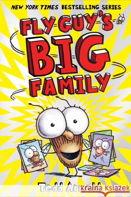 Fly Guy's Big Family (Fly Guy #17) Tedd Arnold 9780545663168 Cartwheel Books - książka