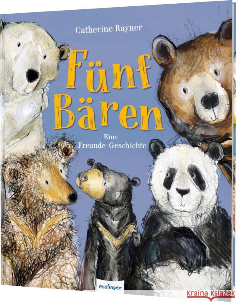 Fünf Bären Rayner, Catherine 9783480238675 Esslinger in der Thienemann-Esslinger Verlag  - książka