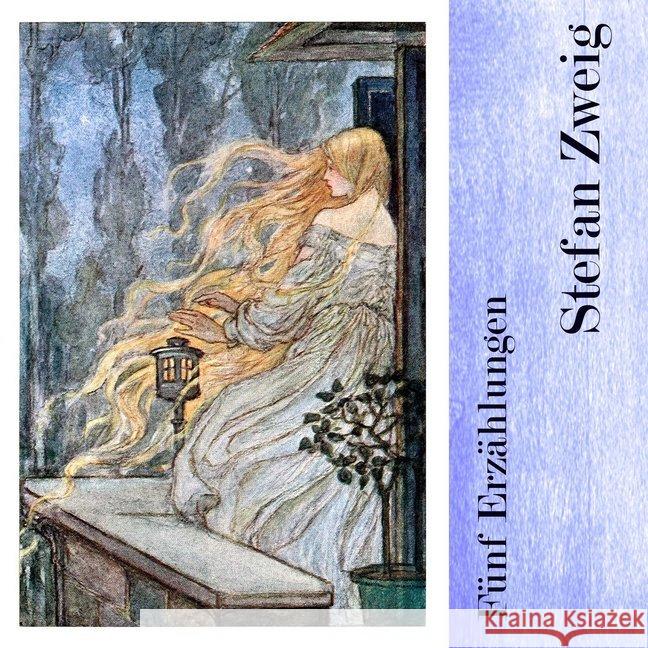 Fünf Erzählungen, 1 MP3-CD : MP3 Format, Lesung Zweig, Stefan 9783863522704 Hierax Medien - książka