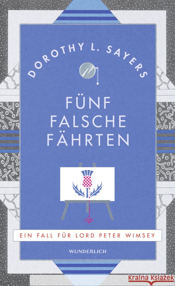 Fünf falsche Fährten Sayers, Dorothy L. 9783805200790 Wunderlich - książka