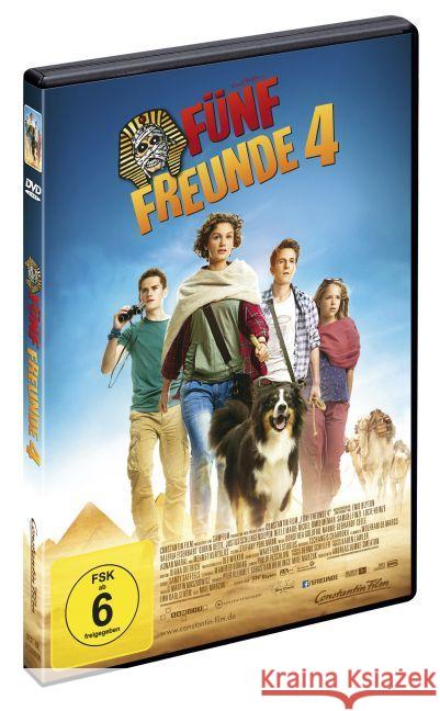 Fünf Freunde 4. Tl.4, 1 DVD : Für Hörgeschädigte geeignet. Deutschland Blyton, Enid 4011976890188 Paramount - książka