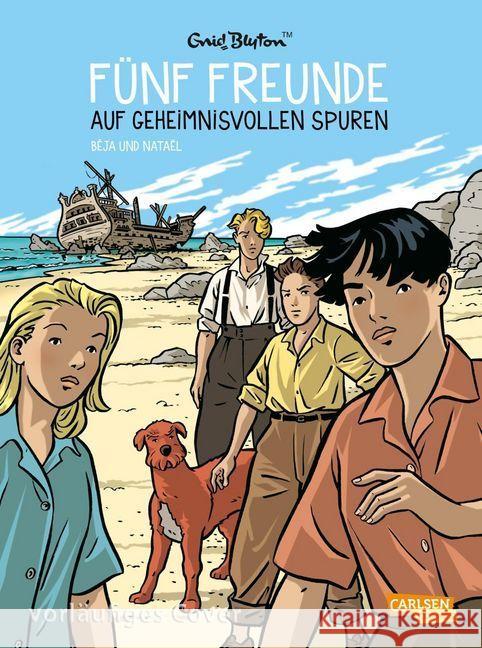 Fünf Freunde - Fünf Freunde auf geheimnisvollen Spuren : Kindercomic Blyton, Enid; Nataël 9783551022769 Carlsen - książka