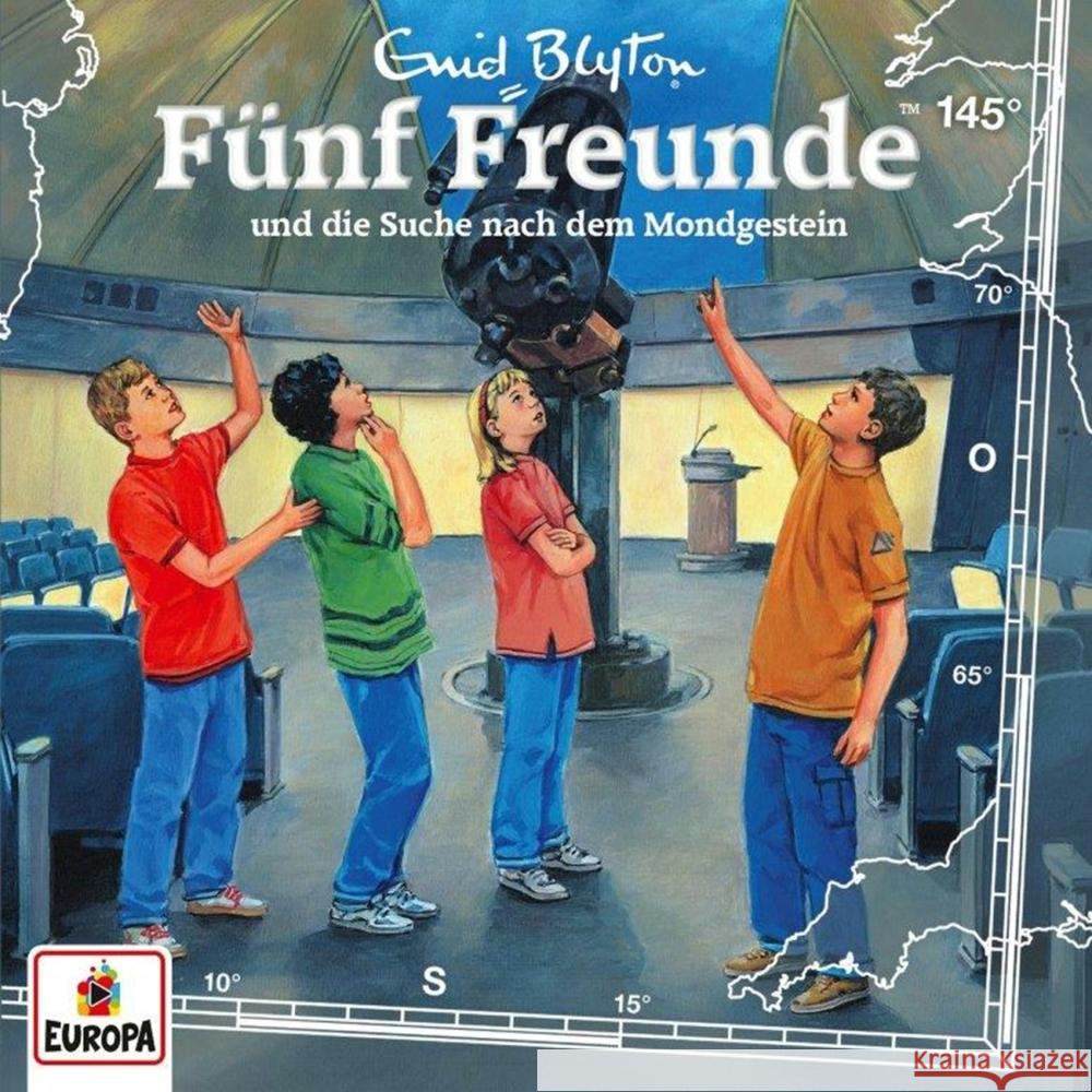 Fünf Freunde - Fünf Freunde und die Suche nach dem Mondgestein, 1 Audio-CD  0194399354629 Miller Sonstiges Wortprogramm - książka