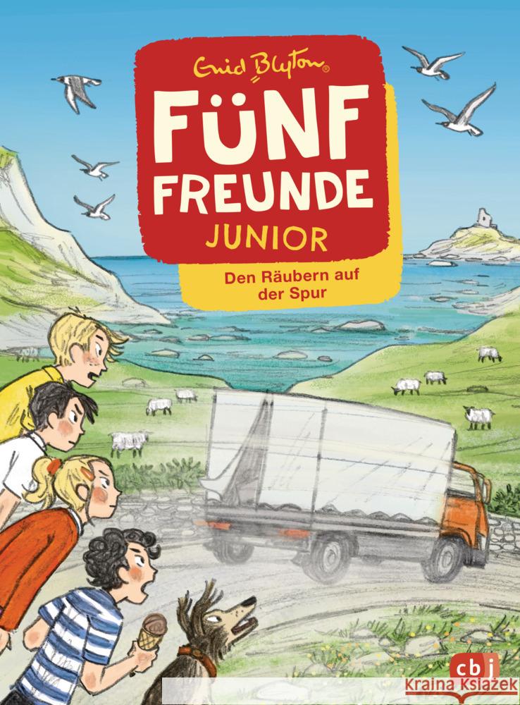 Fünf Freunde JUNIOR - Den Räubern auf der Spur Blyton, Enid 9783570178836 cbj - książka