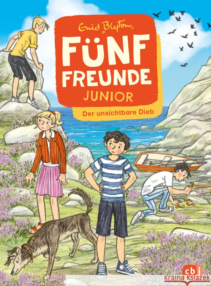 Fünf Freunde JUNIOR - Der unsichtbare Dieb Blyton, Enid 9783570178805 cbj - książka