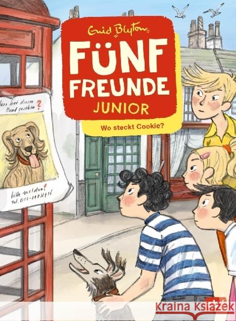 Fünf Freunde JUNIOR - Wo steckt Cookie? Blyton, Enid 9783570182109 cbj - książka