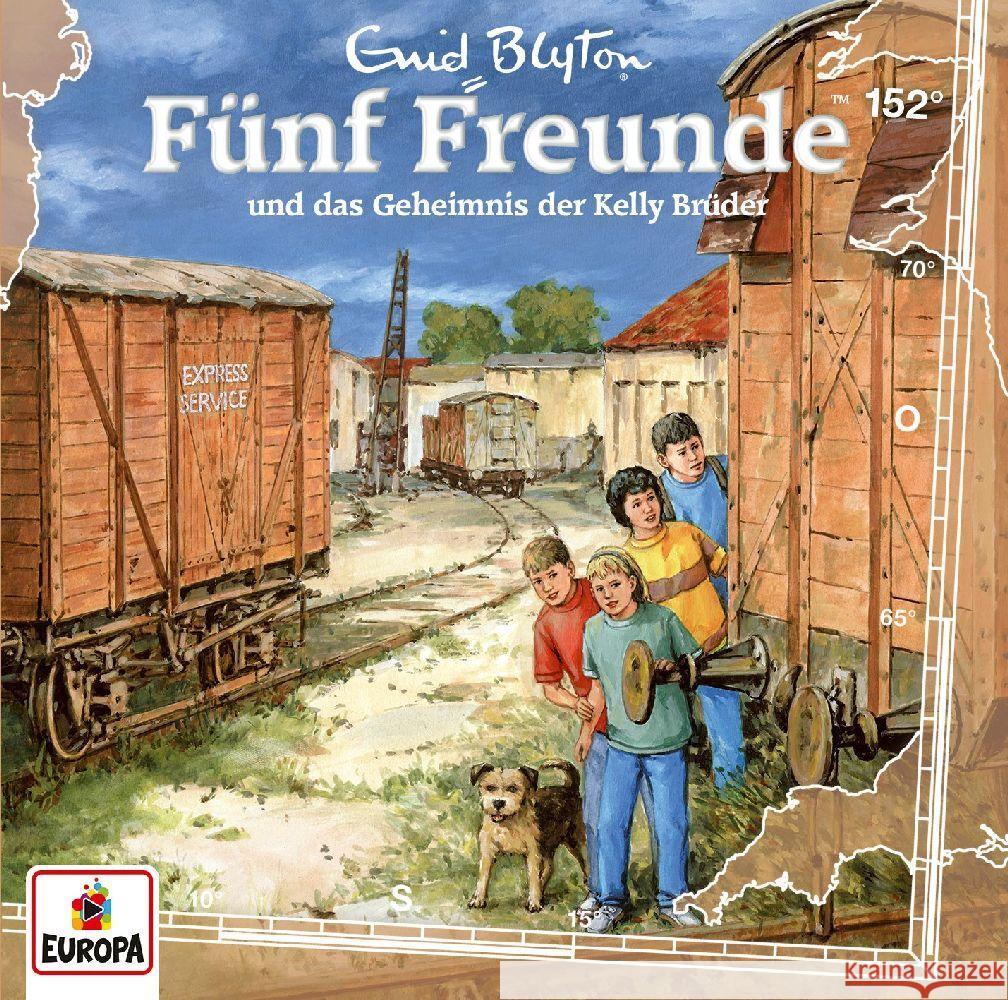 Fünf Freunde und das Geheimnis der Kelly Brüder, 1 Audio-CD  0196587453121 Miller Sonstiges Wortprogramm - książka