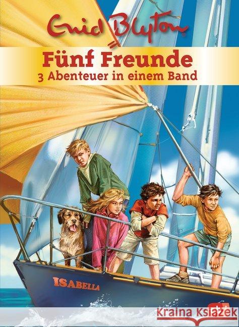 Fünf Freunde XXL - 3 Abenteuer in einem Band : Fünf Freunde auf hoher See; Fünf Freunde und das Schildkrötengeheimnis; Fünf Freunde und das Rätsel der feinen Dame Blyton, Enid 9783570158272 cbj - książka