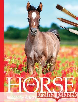 Foals: Horse Images for Artist's Reference and Inspiration Sarah Tregay 9781530401406 Createspace Independent Publishing Platform - książka