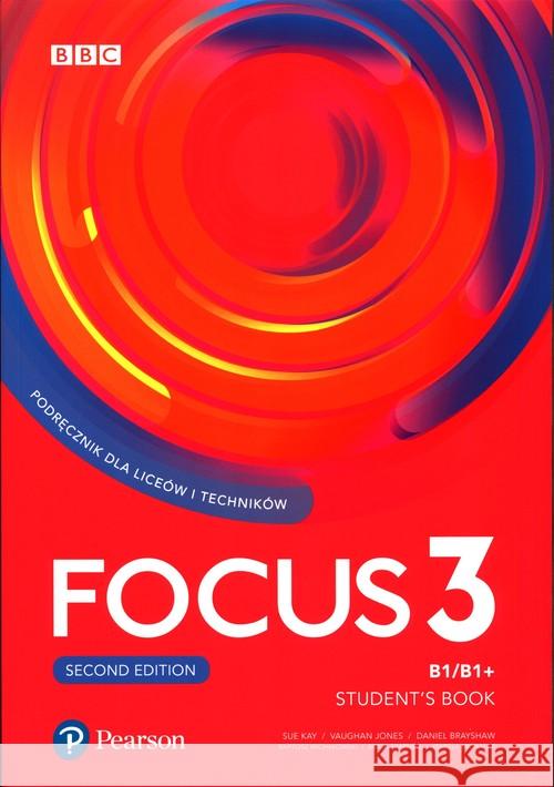 Focus 3 2ed. SB MyEnglishLab + kod + Benchmark  9788378829546 Pearson - książka