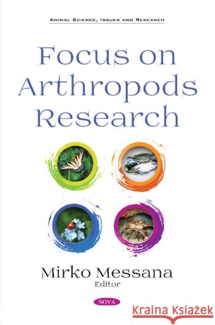 Focus on Arthropods Research Mirko Messana 9781536143430 Nova Science Publishers Inc - książka