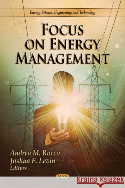 Focus on Energy Management Andrea M Rocco, Joshua E Levin 9781612096322 Nova Science Publishers Inc - książka