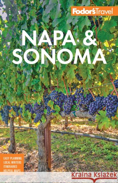 Fodor's Napa & Sonoma Fodor's Travel Guides 9781640978072 Fodor's Travel Publications - książka