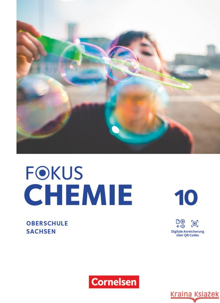 Fokus Chemie - Mittlere Schulformen - Oberschulen Sachsen 2023 - 10. Schuljahr  9783060113545 Cornelsen Verlag - książka
