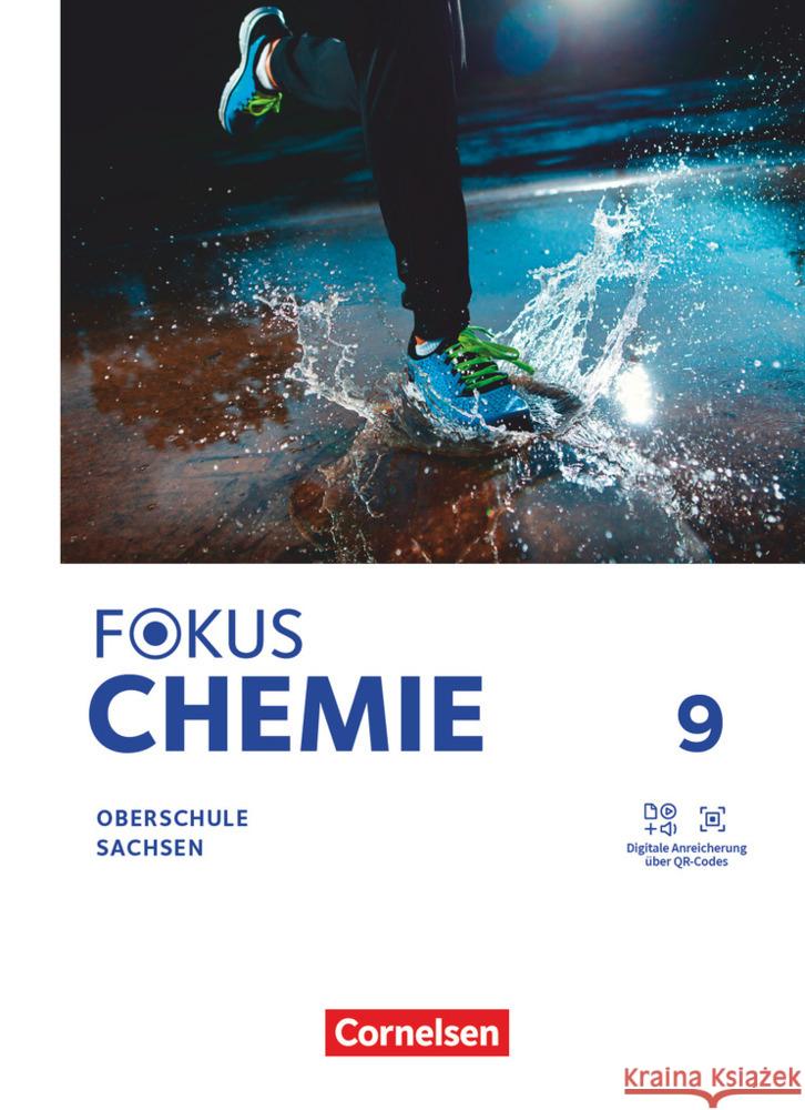 Fokus Chemie - Mittlere Schulformen - Oberschulen Sachsen 2023 - 9. Schuljahr  9783060113521 Cornelsen Verlag - książka
