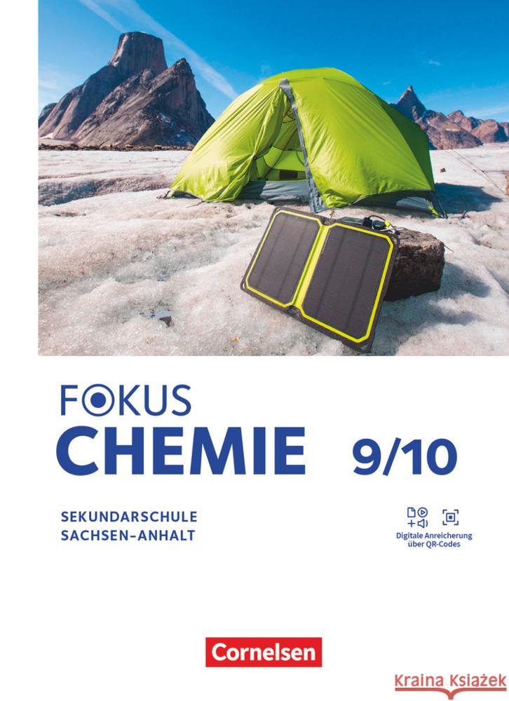 Fokus Chemie - Mittlere Schulformen - Sachsen-Anhalt 2023 - 9./10. Schuljahr  9783060114160 Cornelsen Verlag - książka